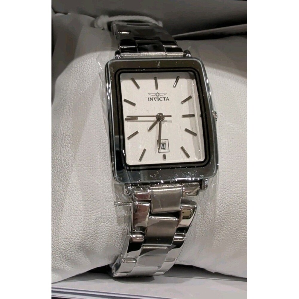 Invicta Celestial Lady Women's Quartz Watch 24.5mm White Metal Dial Silver Case